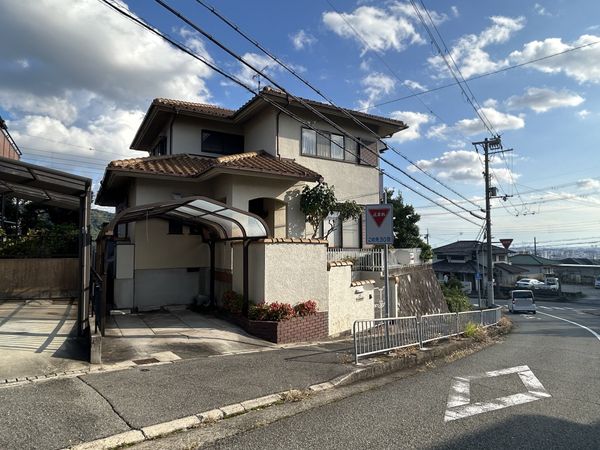 川西市鴬が丘 古家付き土地 土地写真