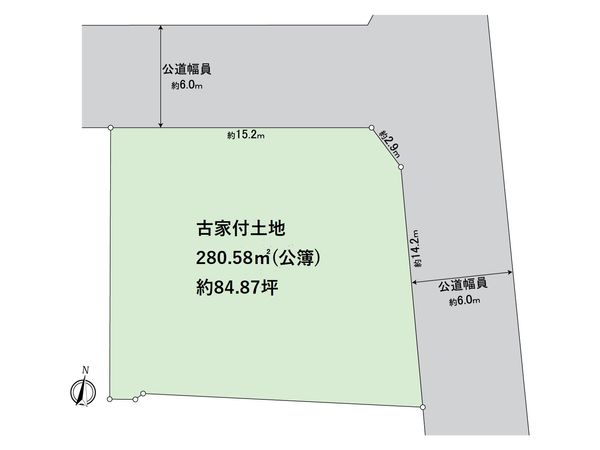 水明台3丁目 土地 区画図 水明台3丁目 土地 区画図