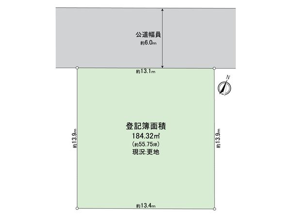 川西市水明台2丁目 土地 区画図 川西市水明台2丁目 土地 区画図