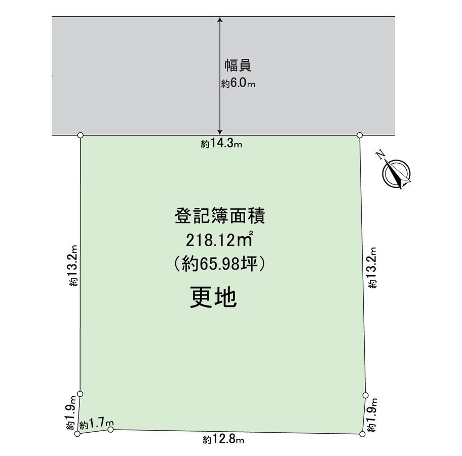 猪名川町松尾台4丁目 土地 区画図 区画図