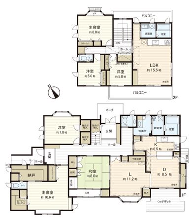 川西市美山台1丁目【戸建】 間取図(平面図) 川西市美山台1丁目【戸建】 間取図(平面図)