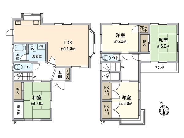 間取図(平面図)
