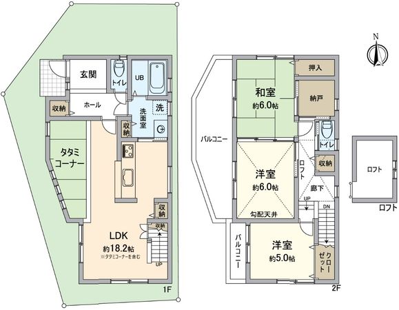 宝塚市南ひばりガ丘2丁目【戸建】 間取図(平面図) 宝塚市南ひばりガ丘2丁目【戸建】 間取図(平面図)