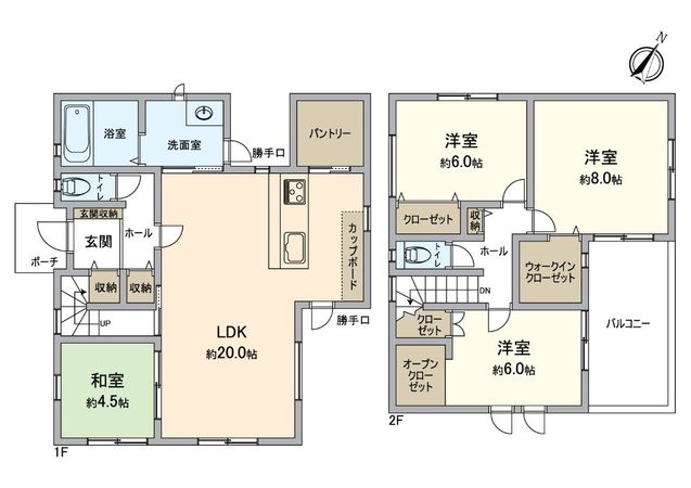 猪名川町松尾台2丁目 戸建 間取図(平面図) 猪名川町松尾台2丁目 戸建 間取図(平面図)