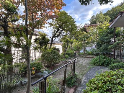 宝塚市ふじガ丘 戸建て 庭