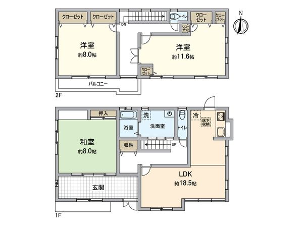 川西市丸山台3丁目 間取図(平面図)