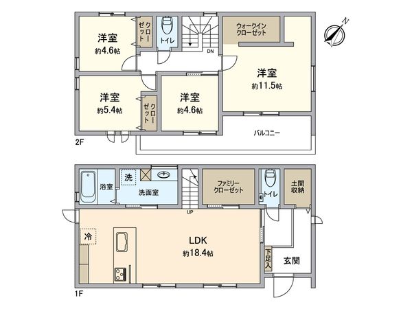 川西市緑台7丁目 間取図(平面図) 川西市緑台7丁目 間取図(平面図)