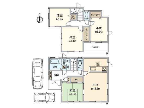 間取図(平面図)