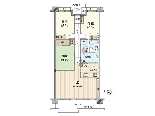 間取図(平面図)