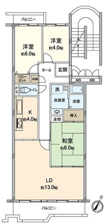 間取図(平面図)