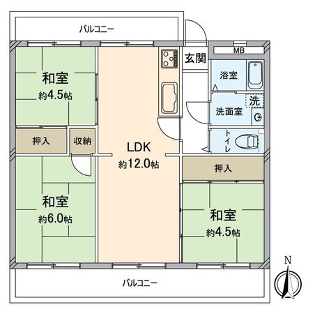 間取図(平面図)