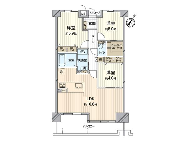 間取図(平面図)