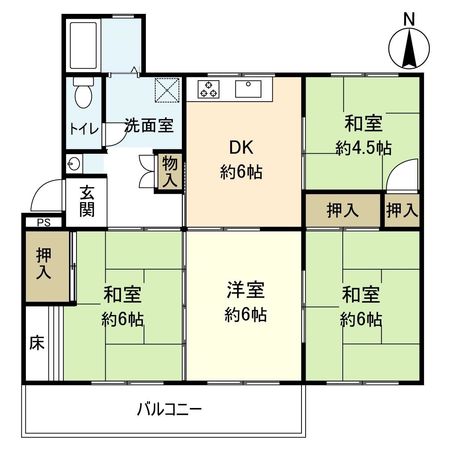 間取図(平面図)