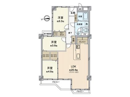 間取図(平面図)