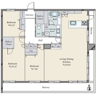 間取図(平面図)