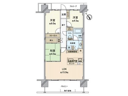 間取図(平面図)