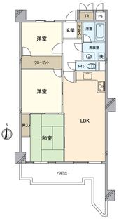 ドミネ花屋敷 間取図(平面図) 間取図(平面図)