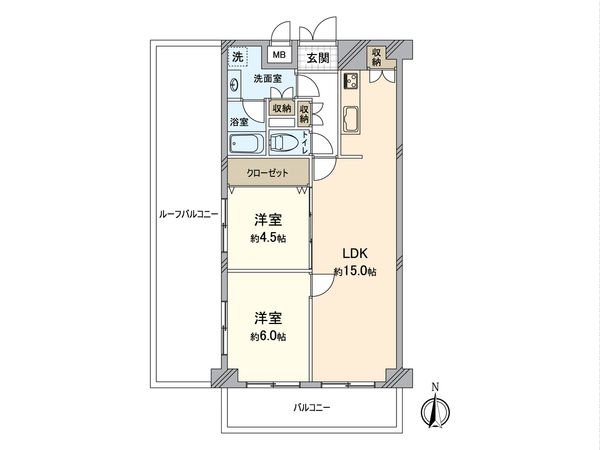 ユニハイム池田 間取図(平面図) ユニハイム池田 間取図(平面図)