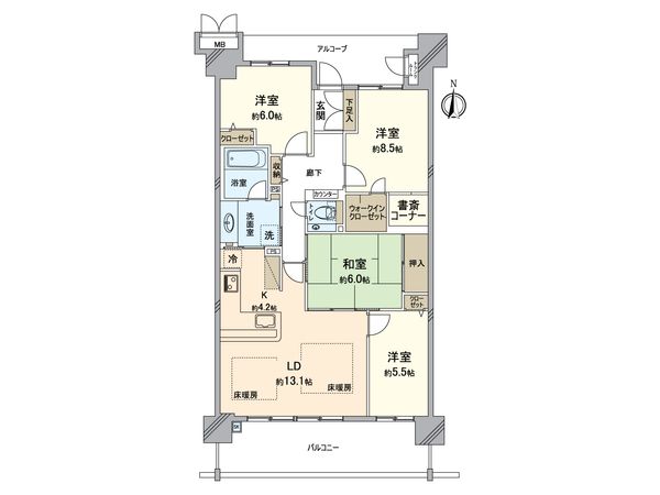 間取図(平面図)