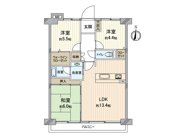 間取図(平面図)