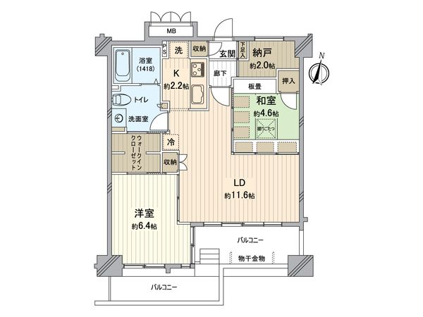 ジョイン川西 間取図(平面図) 間取図(平面図)