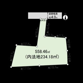 野上一丁目戸建 区画図