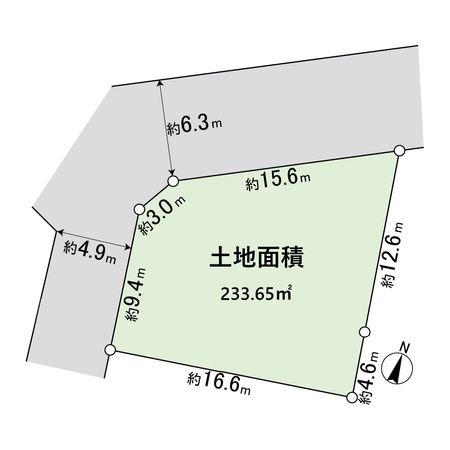 宝塚市売布一丁目【土地】 区画図 宝塚市売布一丁目【土地】 区画図