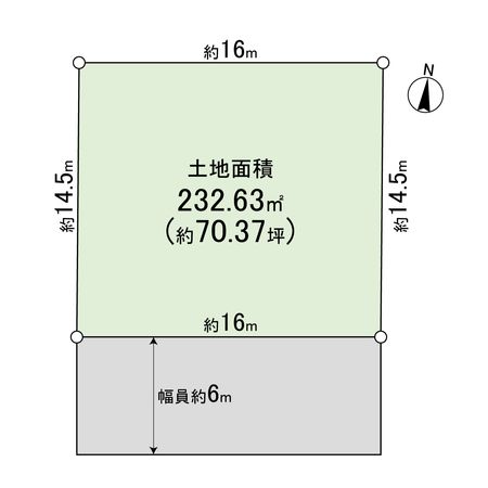 宝塚市中山台2丁目【土地】 区画図 区画図