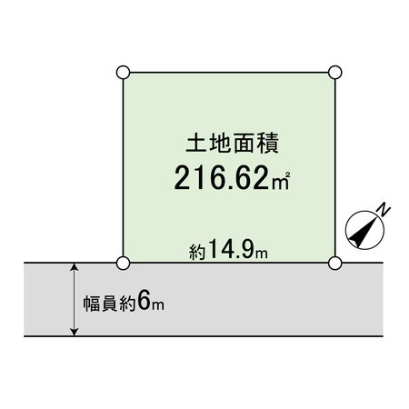 宝塚市中山桜台3丁目【土地】 区画図 宝塚市中山桜台3丁目【土地】 区画図
