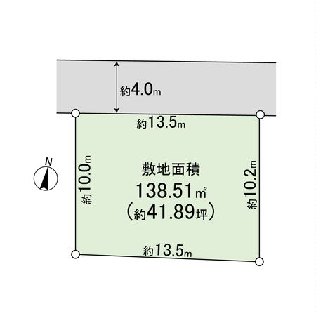 宝塚市野上5丁目【土地】 区画図 宝塚市野上5丁目【土地】 区画図