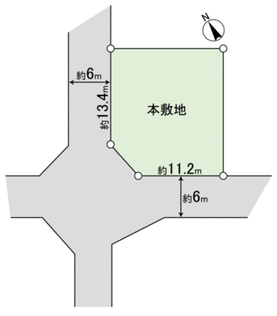 神戸市北区道場町 生野【土地】 地形図