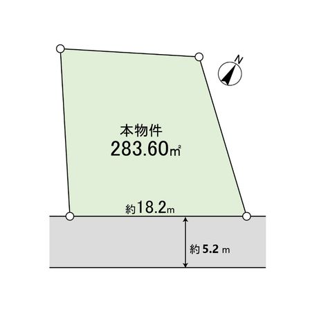宝塚市武庫山1丁目【土地】 地形図