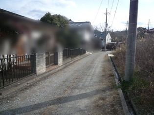 三田市小野【土地】 前面道路含む外観