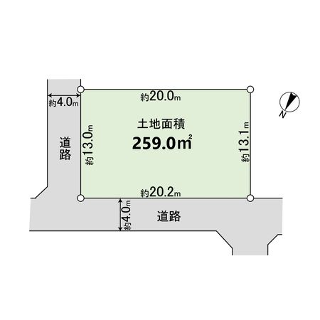 宝塚市長寿ガ丘【土地】 区画図 宝塚市長寿ガ丘【土地】 区画図
