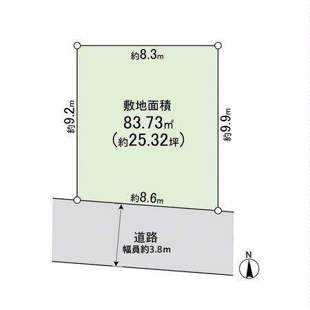 宝塚市野上6丁目【土地】 区画図 宝塚市野上6丁目【土地】 区画図