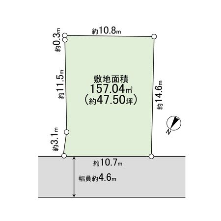 宝塚市光ガ丘1丁目【土地】 区画図 宝塚市光ガ丘1丁目【土地】 区画図