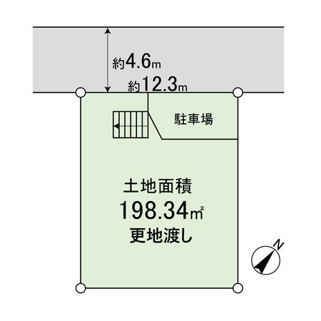 宝塚市売布ガ丘【土地】 区画図 区画図