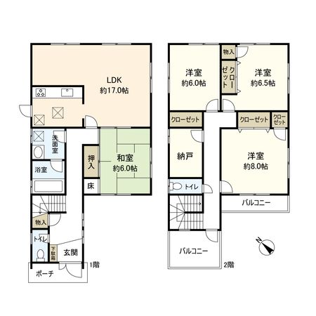 間取図(平面図)