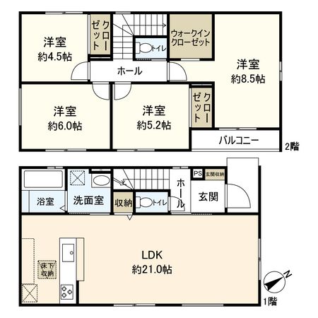 間取図(平面図)