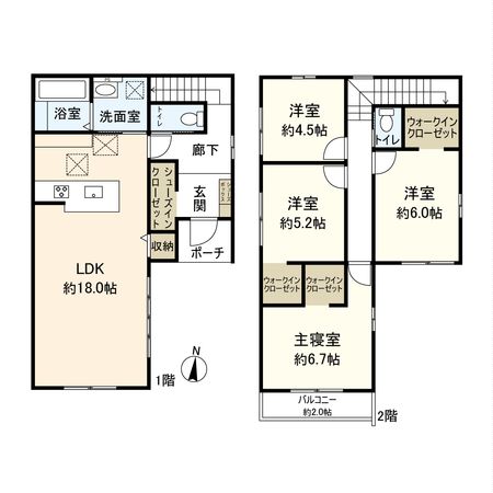 間取図(平面図)