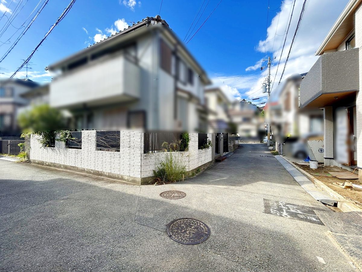 宝塚市清荒神4丁目【新築戸建】 前面道路含む外観 前面道路含む外観