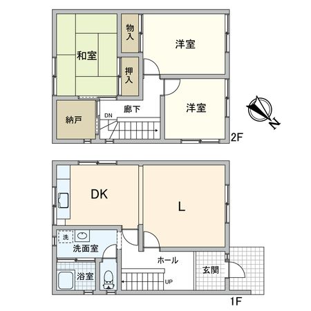 宝塚市光ガ丘1丁目【戸建】 間取図