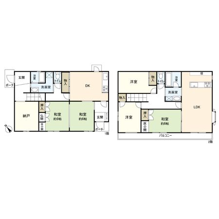 西宮市宝生ケ丘一丁目【戸建】 間取図(平面図) 西宮市宝生ケ丘一丁目【戸建】 間取図(平面図)
