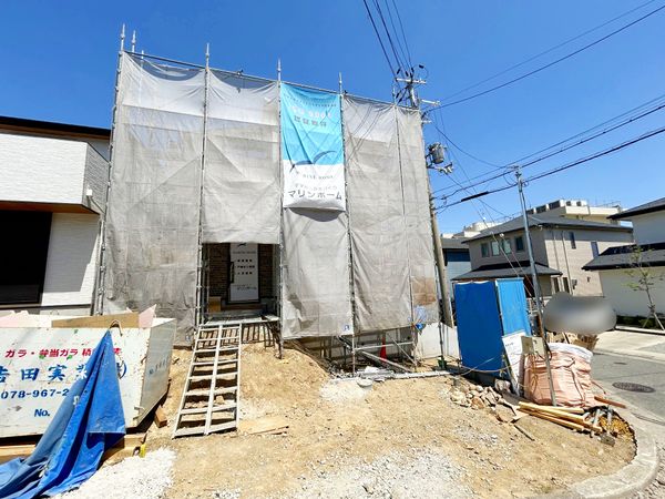 宝塚市売布ガ丘【新築戸建】3号地 外観 宝塚市売布ガ丘【新築戸建】3号地 外観