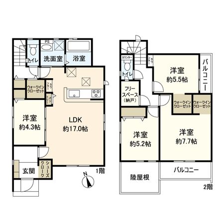 間取図(平面図)
