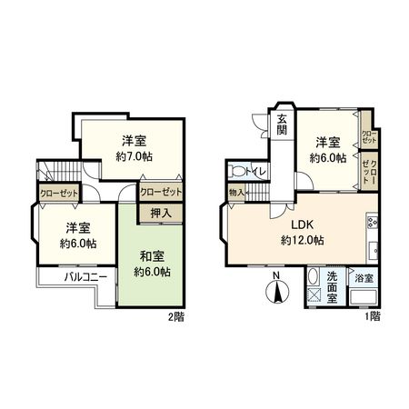 間取図(平面図)