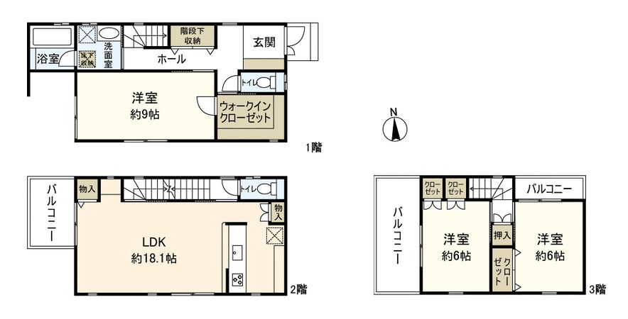 間取図(平面図)