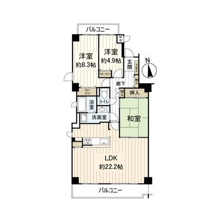 間取図(平面図)