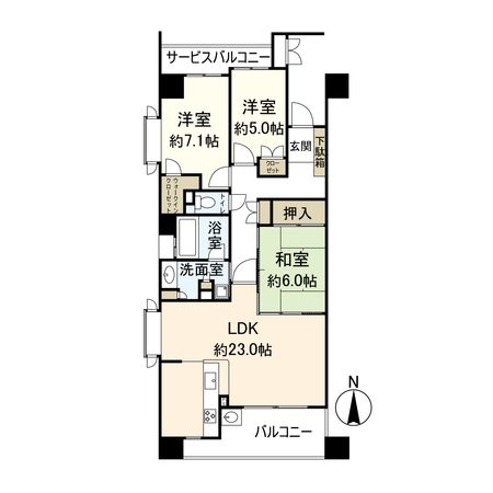間取図(平面図)