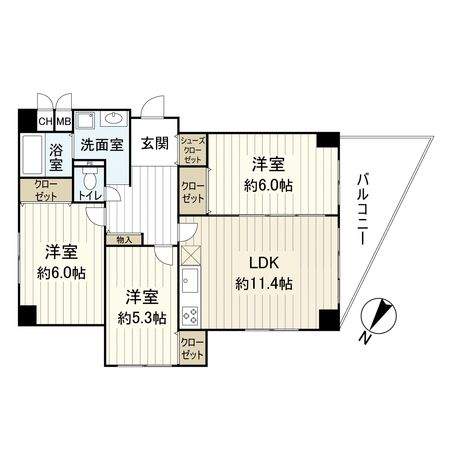 間取図(平面図)